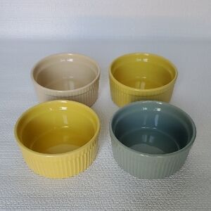 Set of Four Chefs Atelier Colorful Ramekins